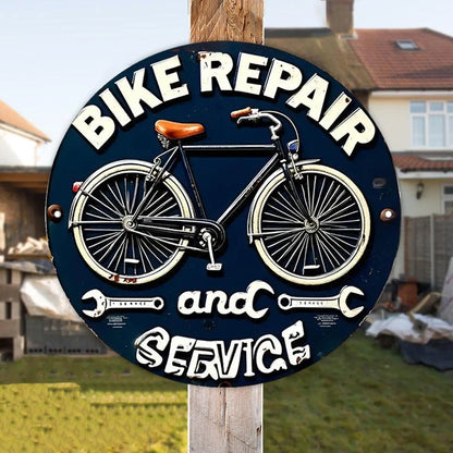Bicycle Repair Wall Art Fans
