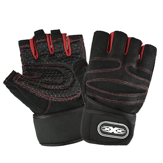 Half-Finger Cycling Gloves – Shock-Absorbing, Breathable | M–XL