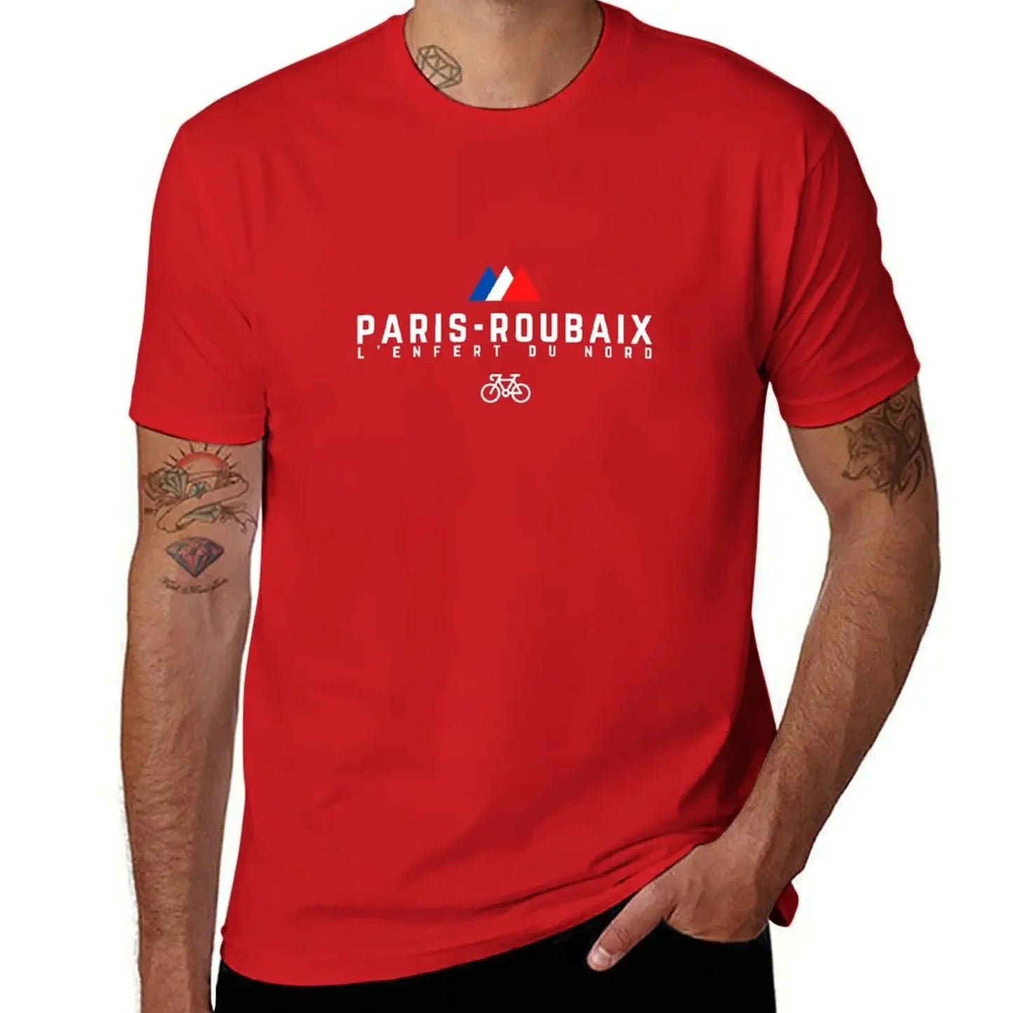 Camiseta estilo Paris-Roubaix