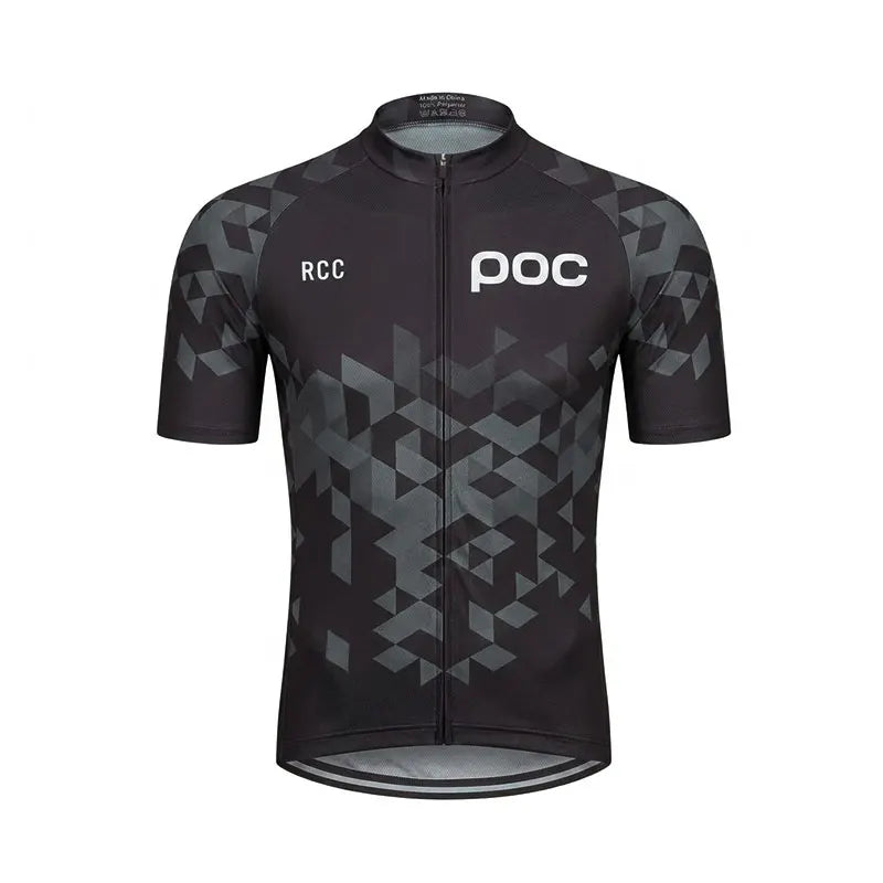Men’s Short Sleeve Cycling Jersey – Quick-Dry MTB Road Bike