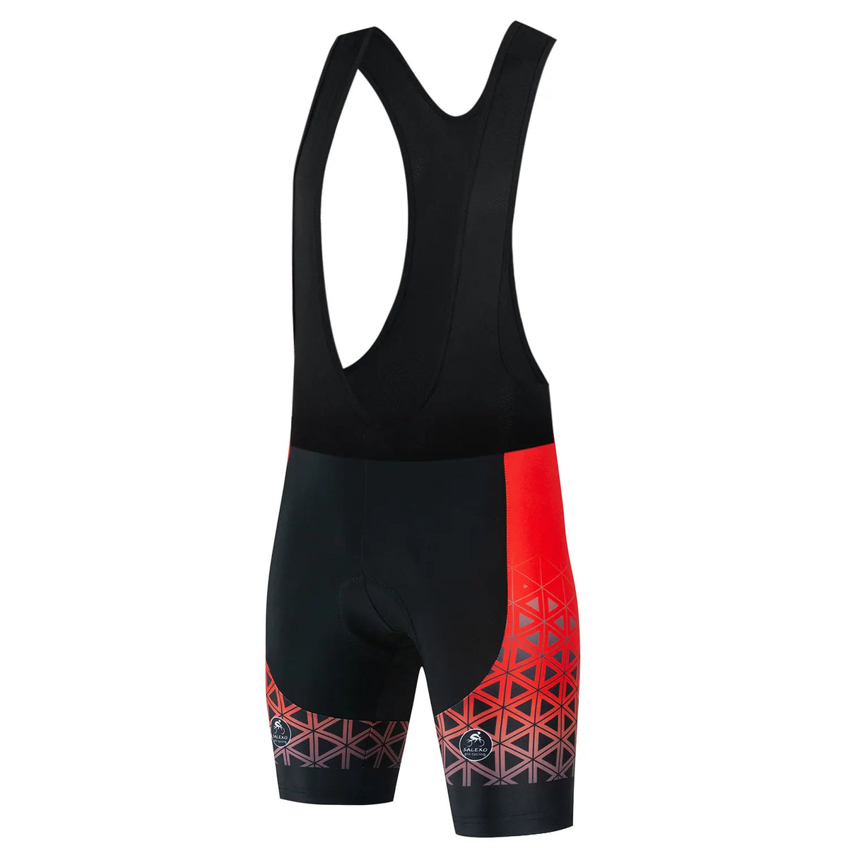 Men’s Cycling Bib Shorts – 19D Gel Pad, Quick-Dry