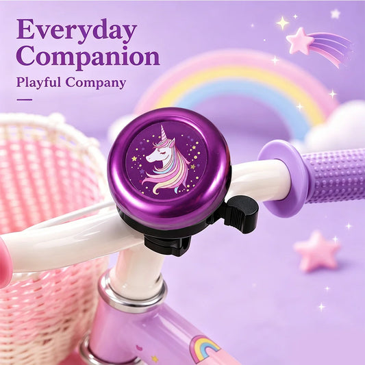Cute Kids Bike Bell – Unicorn Kawaii Bicycle Horn