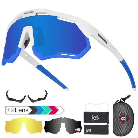 Sports Sunglasses with Modular Frame