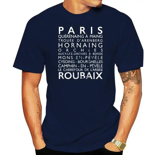 T-Shirt cycliste Paris Roubaix