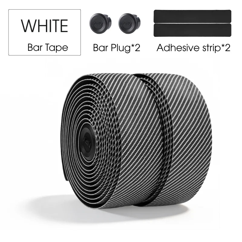 Road Bike Handlebar Tape – Anti-Slip Waterproof PU+EVA Bar Wrap