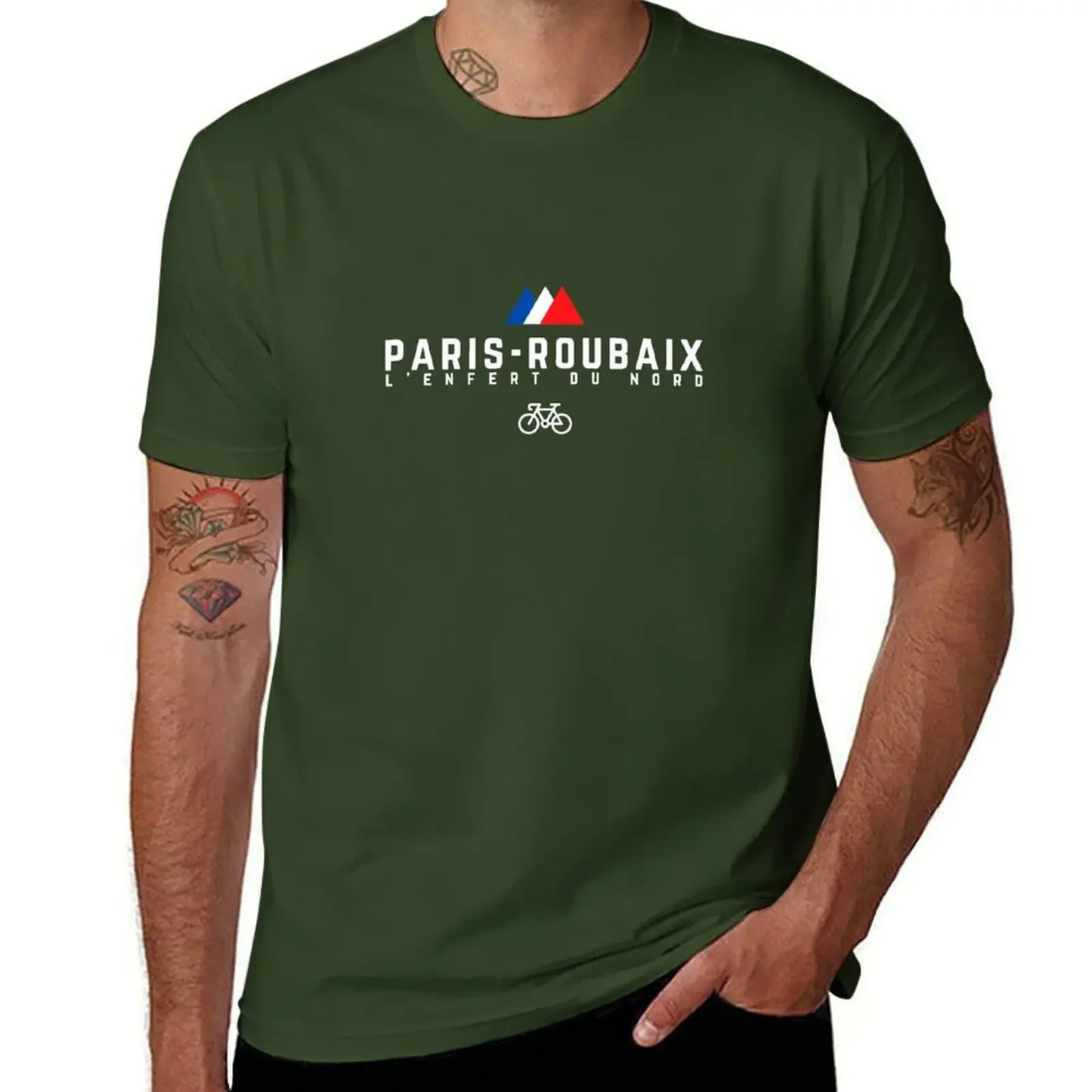 Camiseta estilo Paris-Roubaix