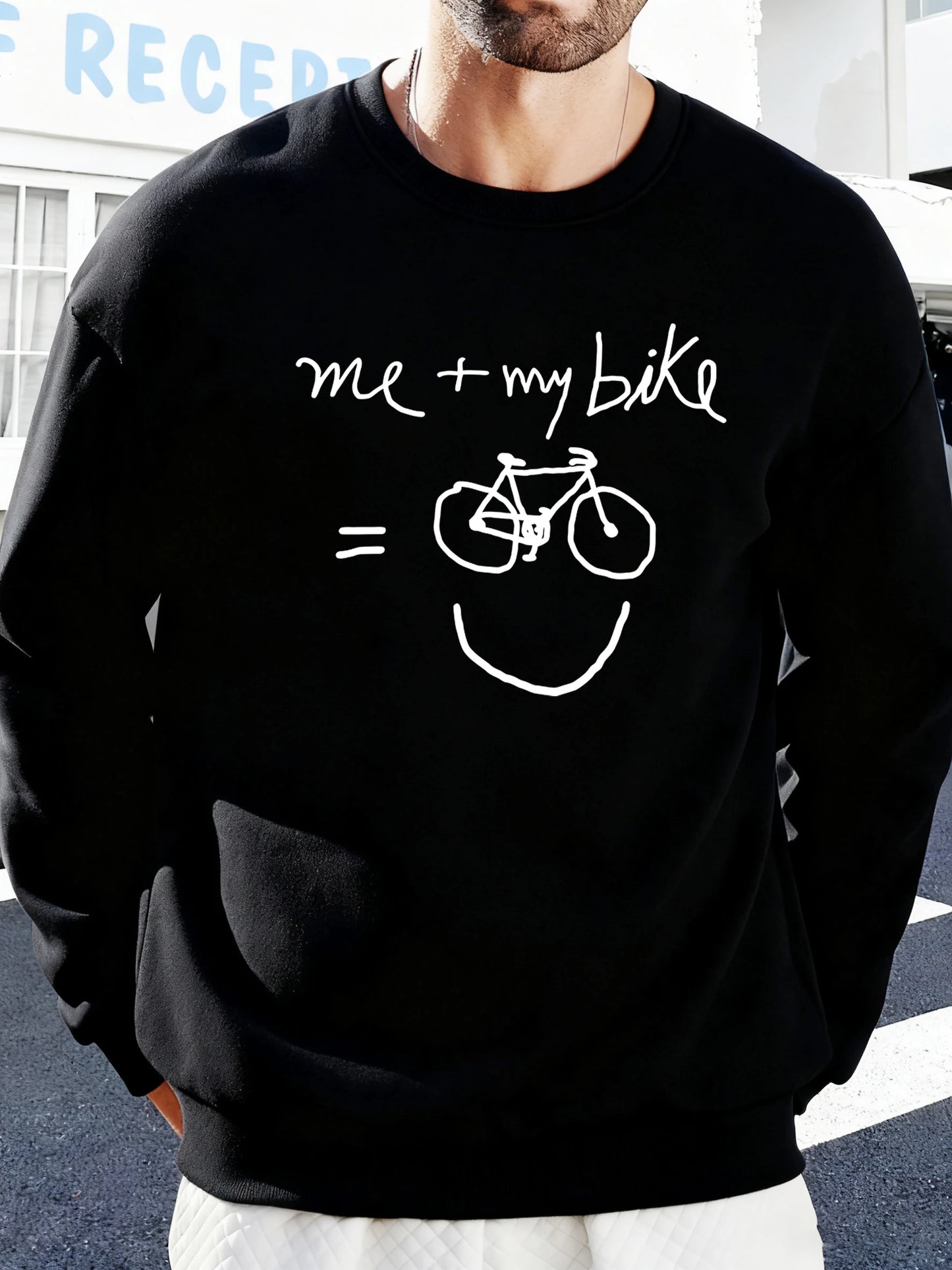 Me + My Bike Crewneck Sweatshirt
