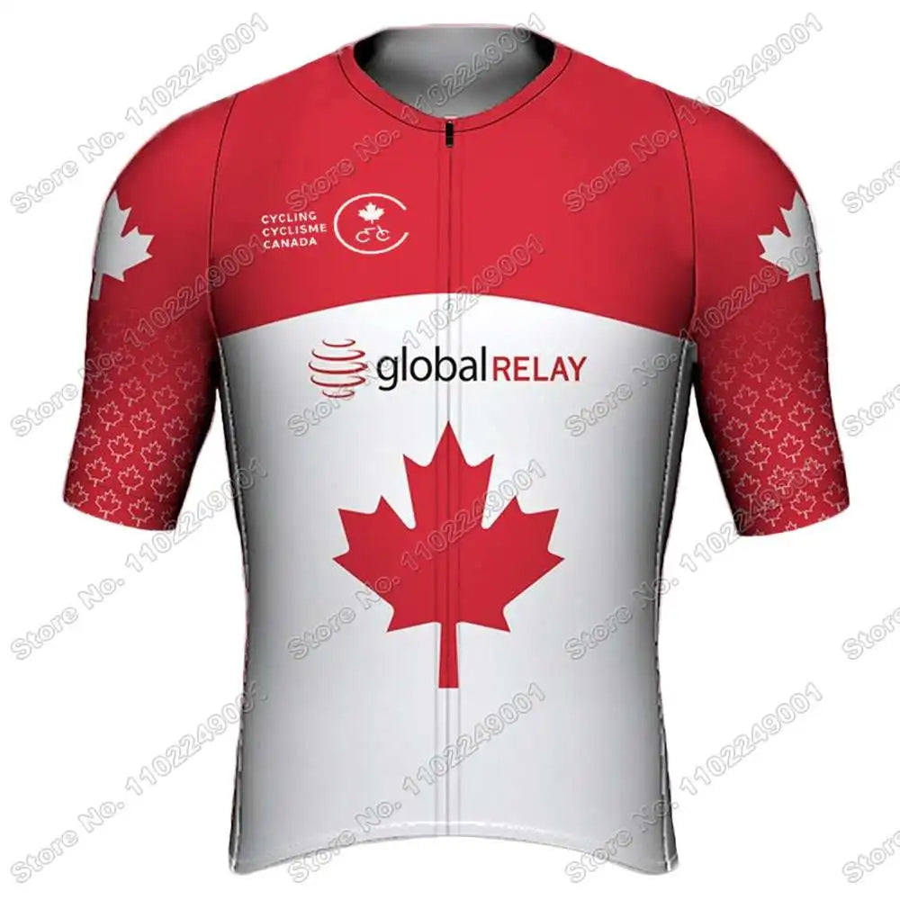 Canada Team Cycling Jersey Long Sleeve 
