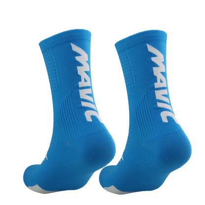 Compression Cycling Socks – Mid Tube, Polyester-Nylon Blend, 8 Colors (Size 37–44)