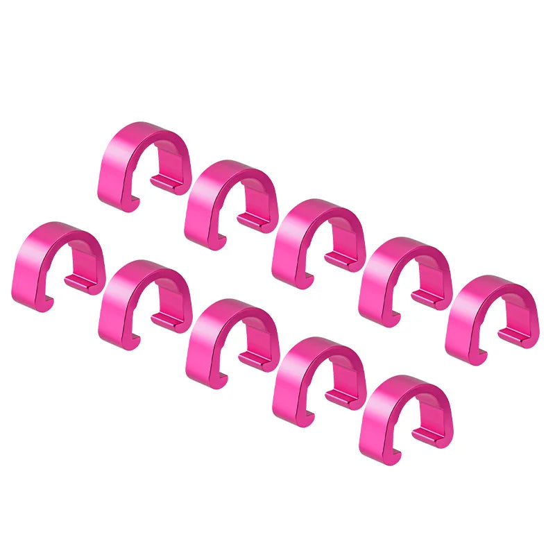 10Pcs Bicycle Frame U Buckle for Brake Cable 