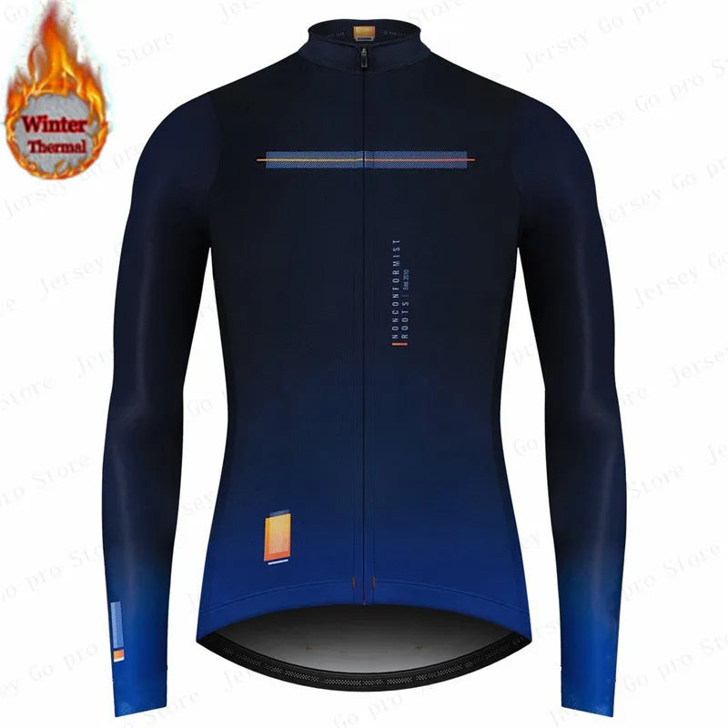 Thermal Fleece Jacket Cycling 