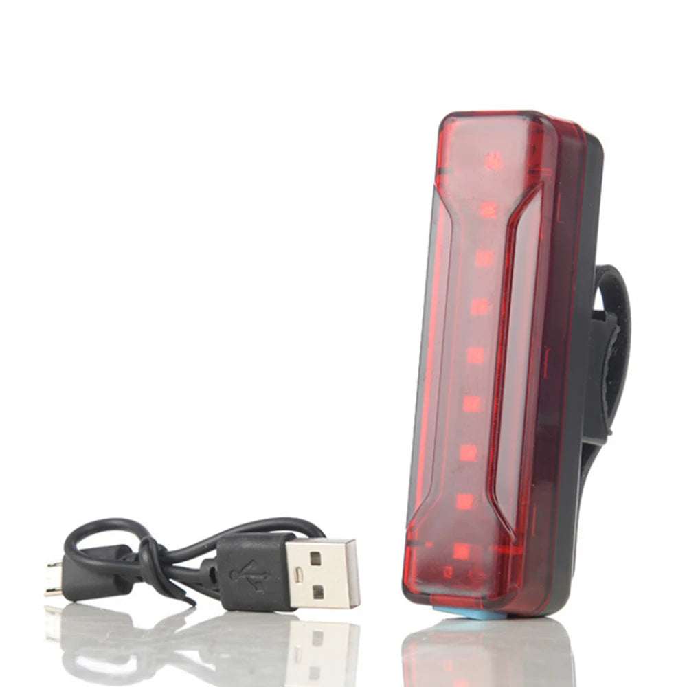 Fahrradrücklicht, ultrahell, wiederaufladbar über USB