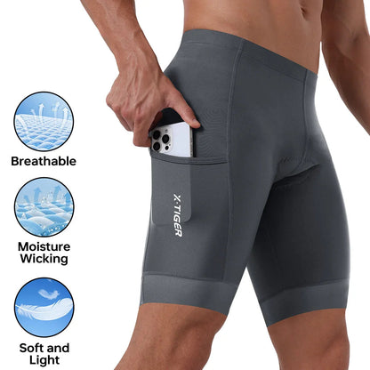 Men Cycling Shorts 5D Gel Padded
