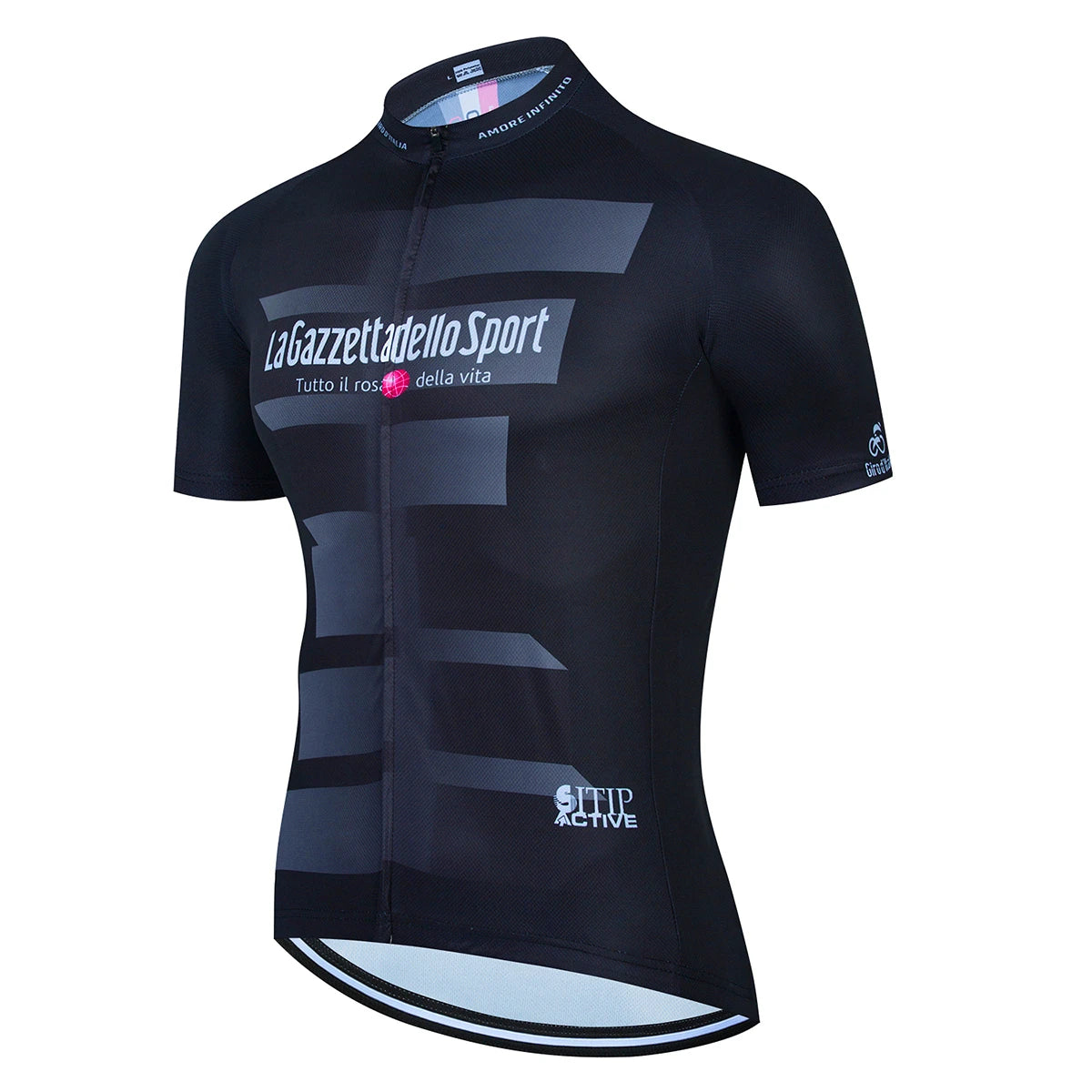 Men’s Short Sleeve Cycling Jersey – Breathable Road Bike Shirt