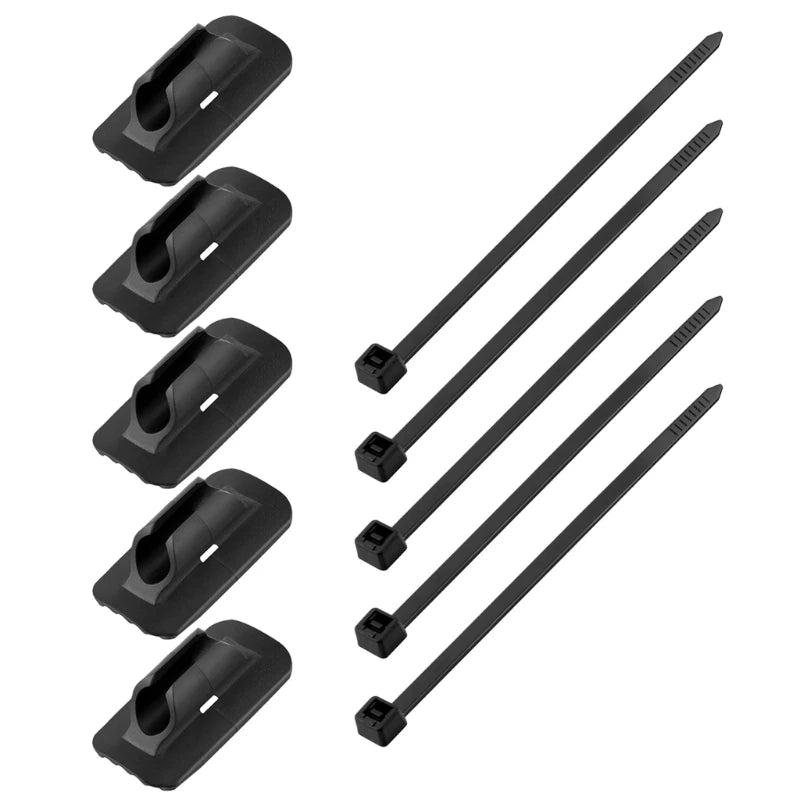 5pcs Bike Cable Guide Clamps Housing 