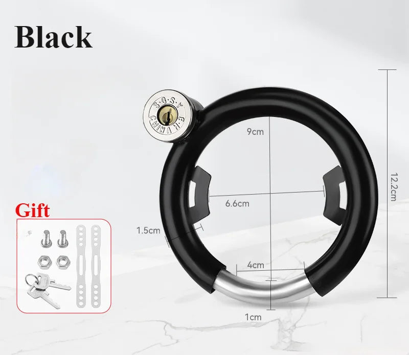 Candado para bicicleta con bloqueo antirrobo 