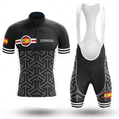 Conjunto de ciclismo Espanha 