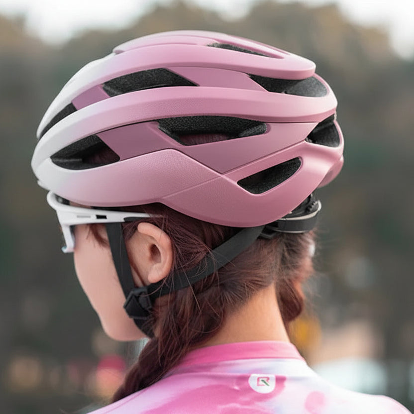 Gradient In-Mold Cycling Helmet