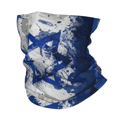 Cuello de diadema de invierno con bandera de Israel