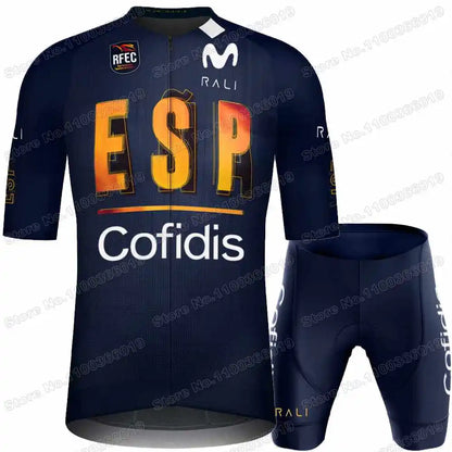 Camisola Nacional de Ciclismo MTB da Espanha 
