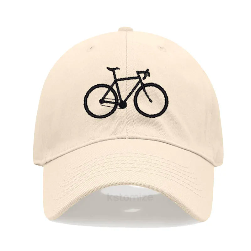 Fahrrad-Baseballmütze aus Baumwolle