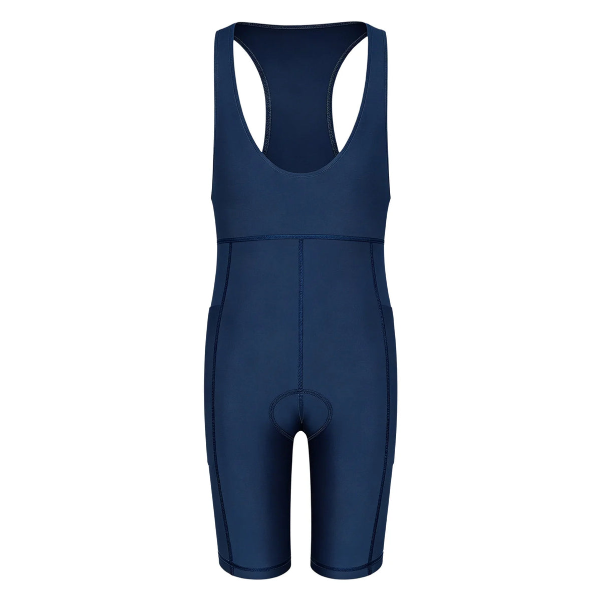 Kids’ Cycling Bib Shorts – 3D Padded, Unisex | Sizes 4–14