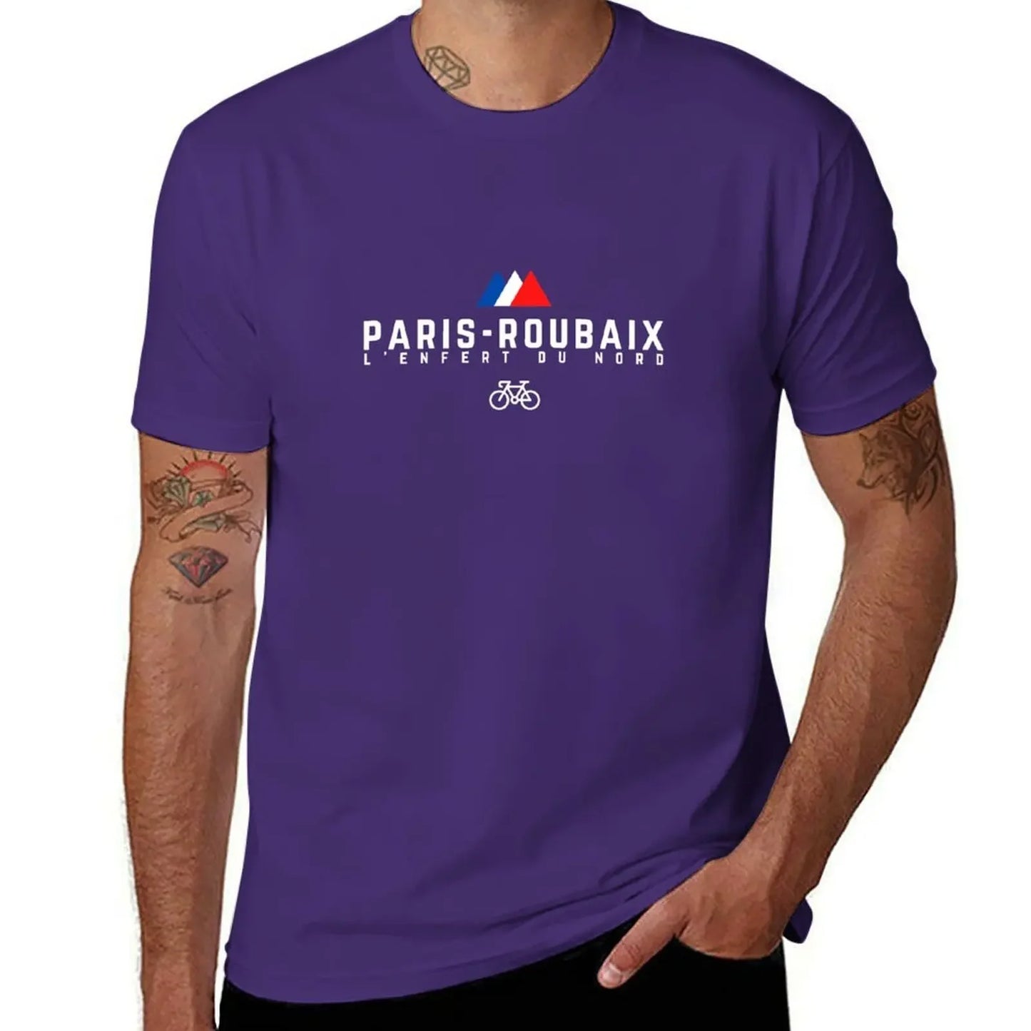 Camiseta estilo Paris-Roubaix