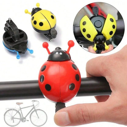 Timbre de bicicleta con forma de mariquita