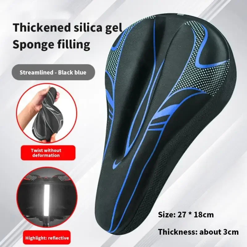 Thickened Silica Gel Bicycle Seat Cover