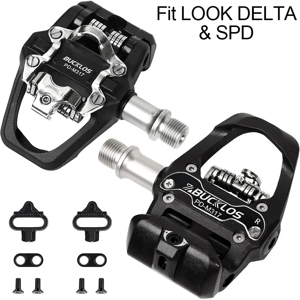 Pédales de cyclisme à double face