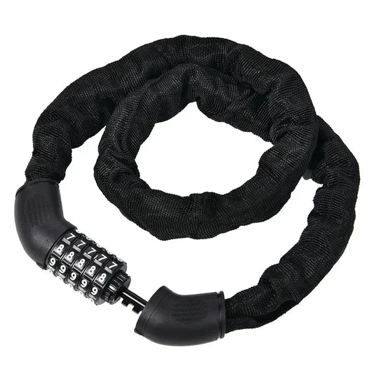 Portable Combination Chain Lock – Anti-Theft for Bikes, MTB, E-Bikes & Motorcycles