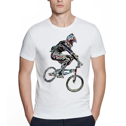 BMX Cycling Graphic T-Shirt