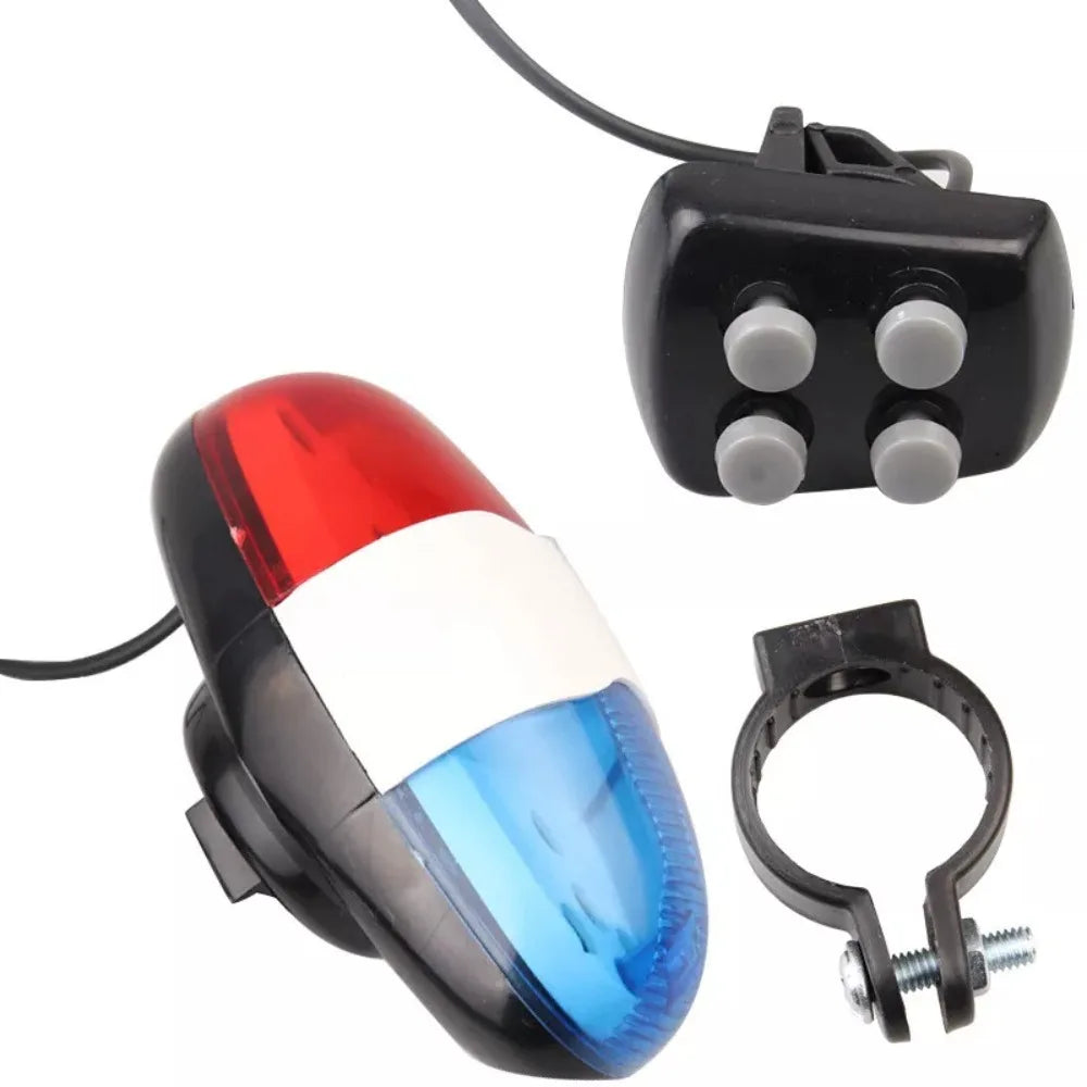 Bocina de bicicleta LED para niños