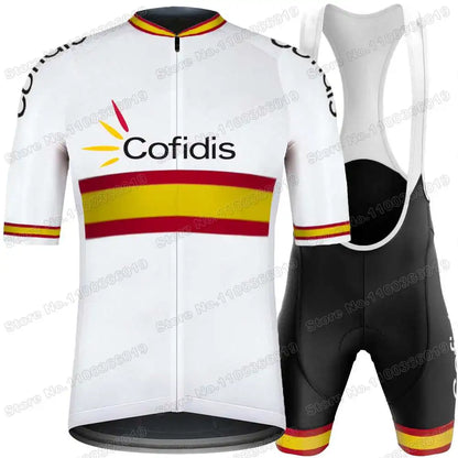 Camisola Nacional de Ciclismo MTB da Espanha 