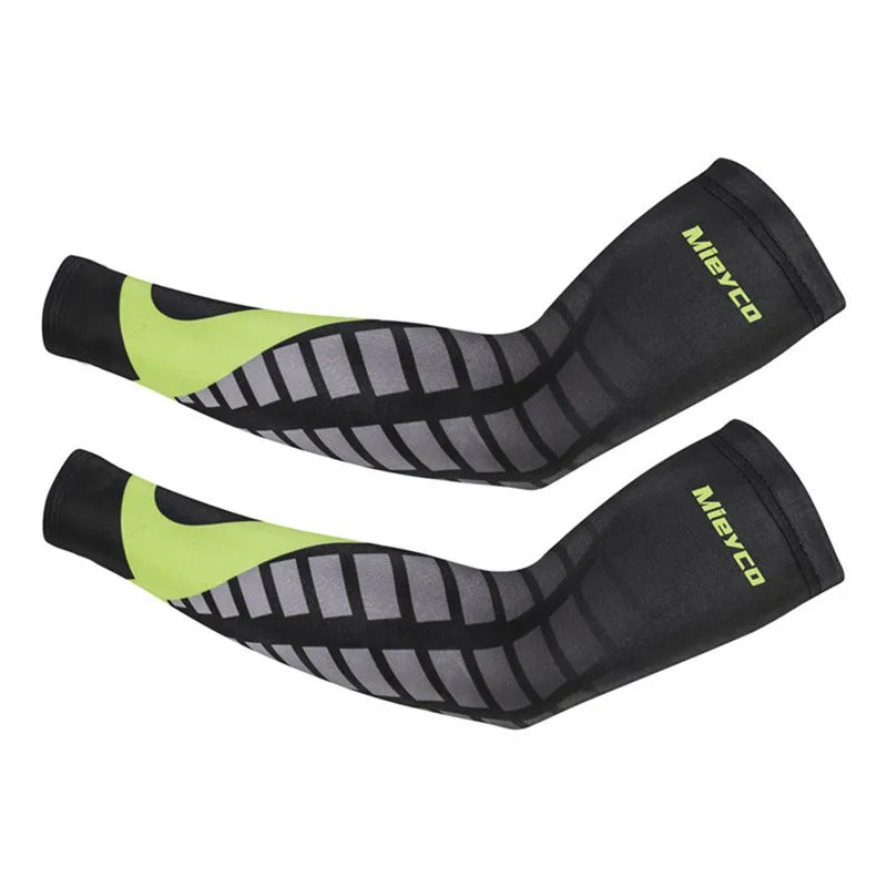 UV Sun Protection Cycling Arm Sleeves – Icy Silk | 16 Designs | S–3XL