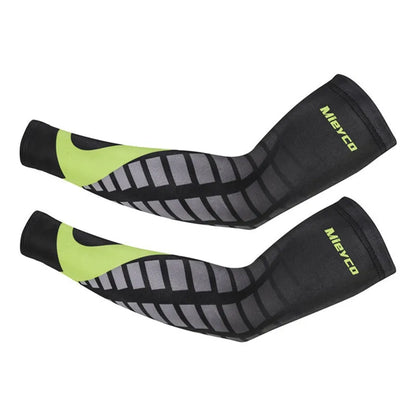 UV Sun Protection Cycling Arm Sleeves – Icy Silk | 16 Designs | S–3XL