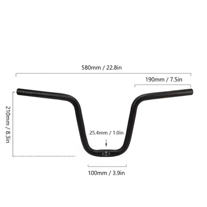Extra Long Aluminum Handlebar 