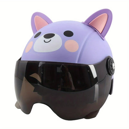 Kids Cartoon Bear Helmet