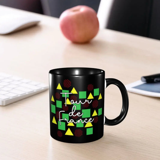 Cycling Race Ceramic Coffee Mug – 330ml Gift for Cyclists