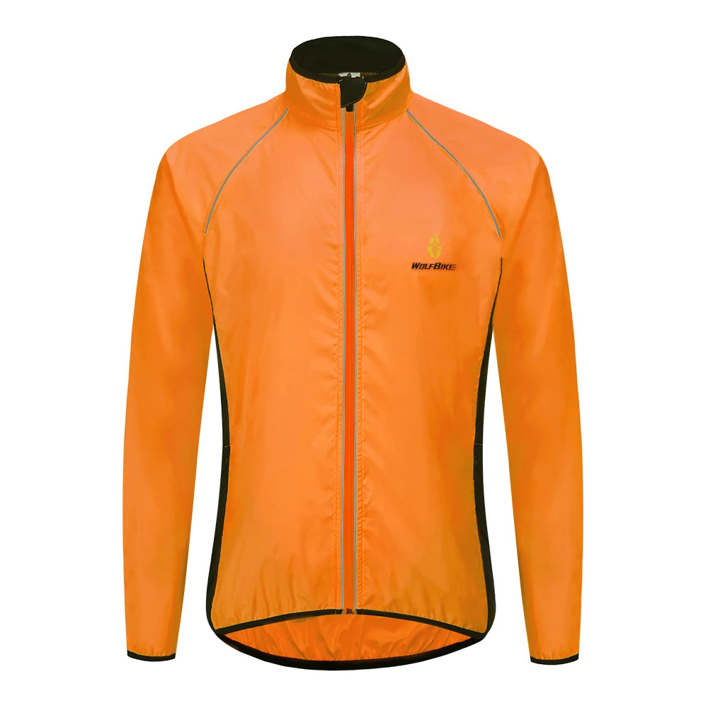 Leichte winddichte Fahrradjacke