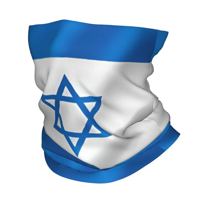 Cuello de diadema de invierno con bandera de Israel