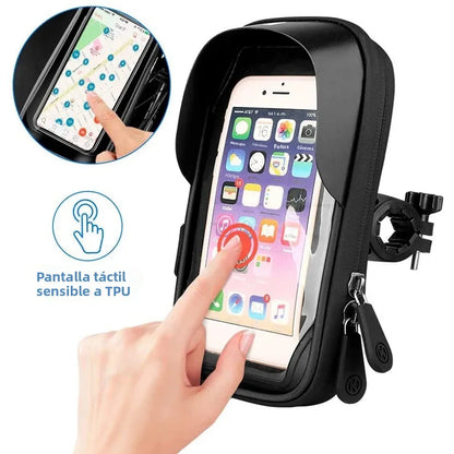 Support de téléphone pour sac de vélo étanche