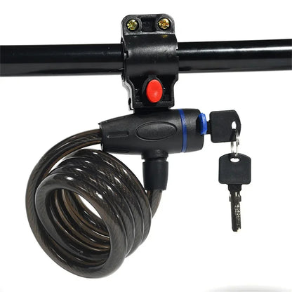 Heavy-Duty Steel Chain Bike Lock – 90cm, 2 Keys, Anti-Theft for Bikes & Motorcycles