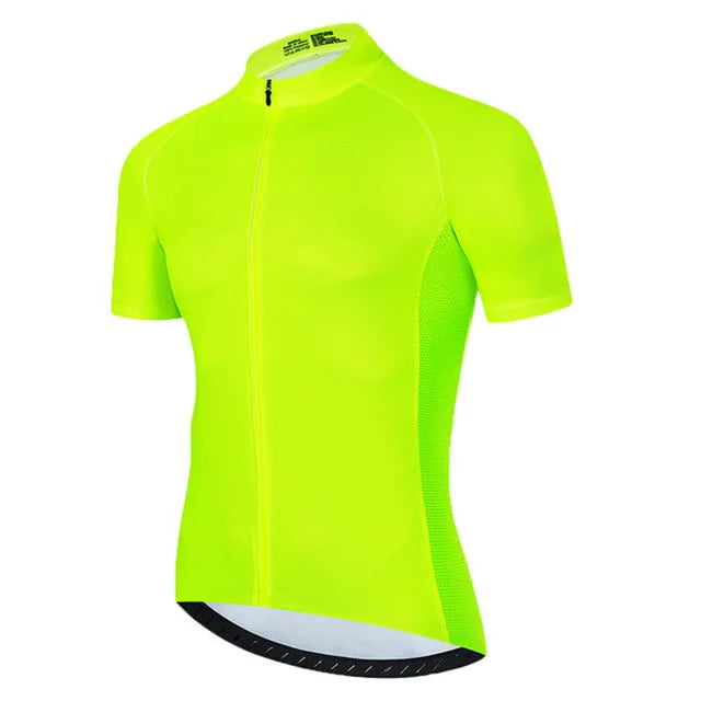 Short Sleeve Cycling Jersey – Quick-Dry Breathable Summer Bike Shirt