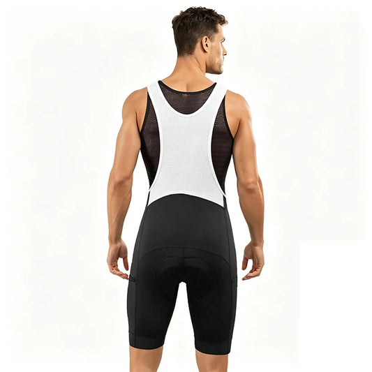 Men’s Cycling Bib Shorts – 7H Interface Pad & Carvico Fabric