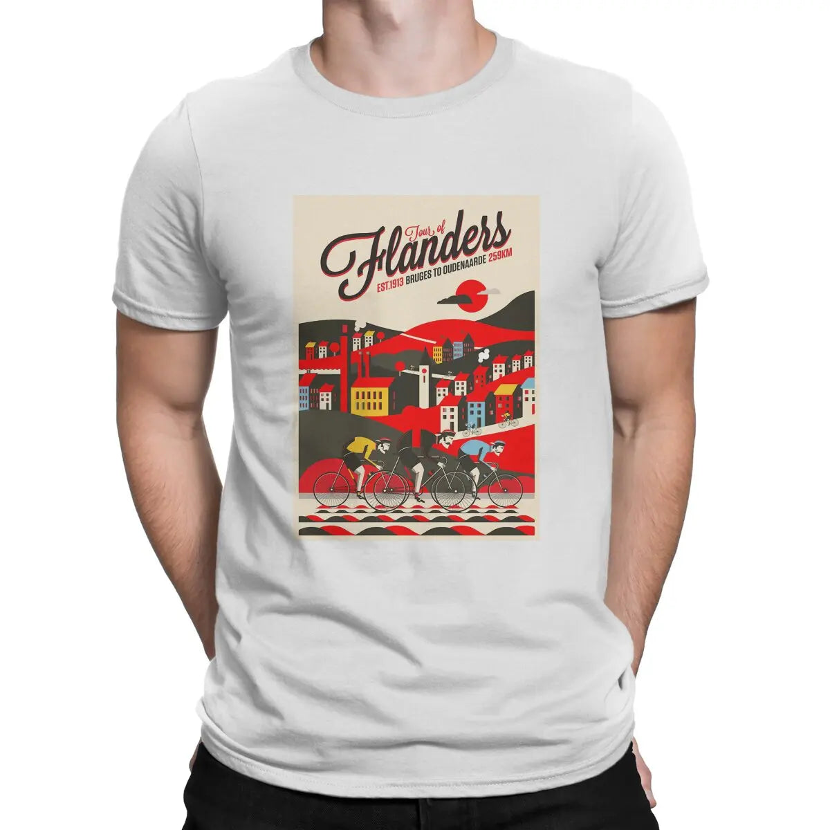 Vintage-Bike-Shirt der Flandern-Rundfahrt