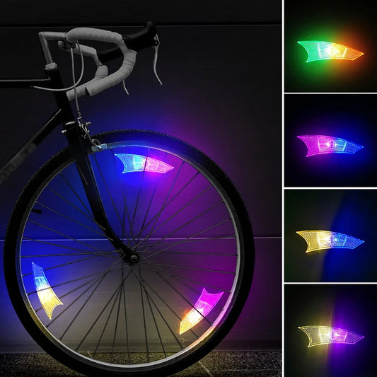 Colorful Wheel Spoke Lights