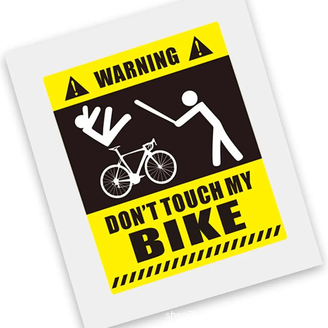 Bicycle Warning Stickers