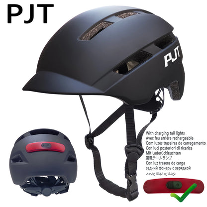Cycling Helmet USB Rechargeable Tail Light 