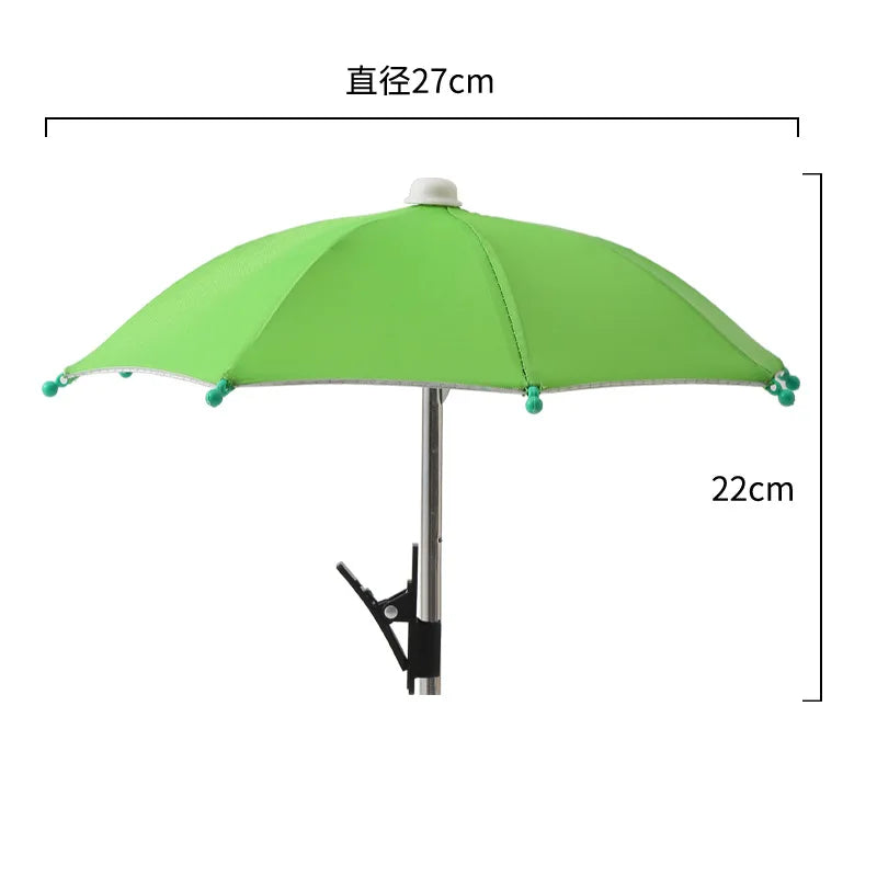 Ombrello parasole per cellulare